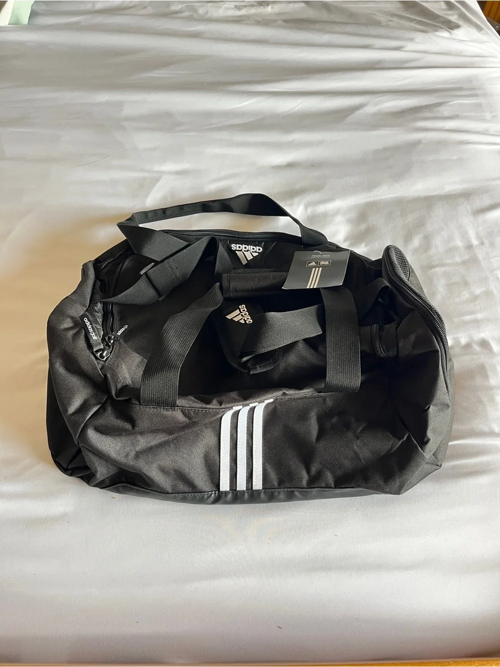 Adidas Golf / Travel / Gym Bag - Black Duffel Dish ESPN Media Promo
